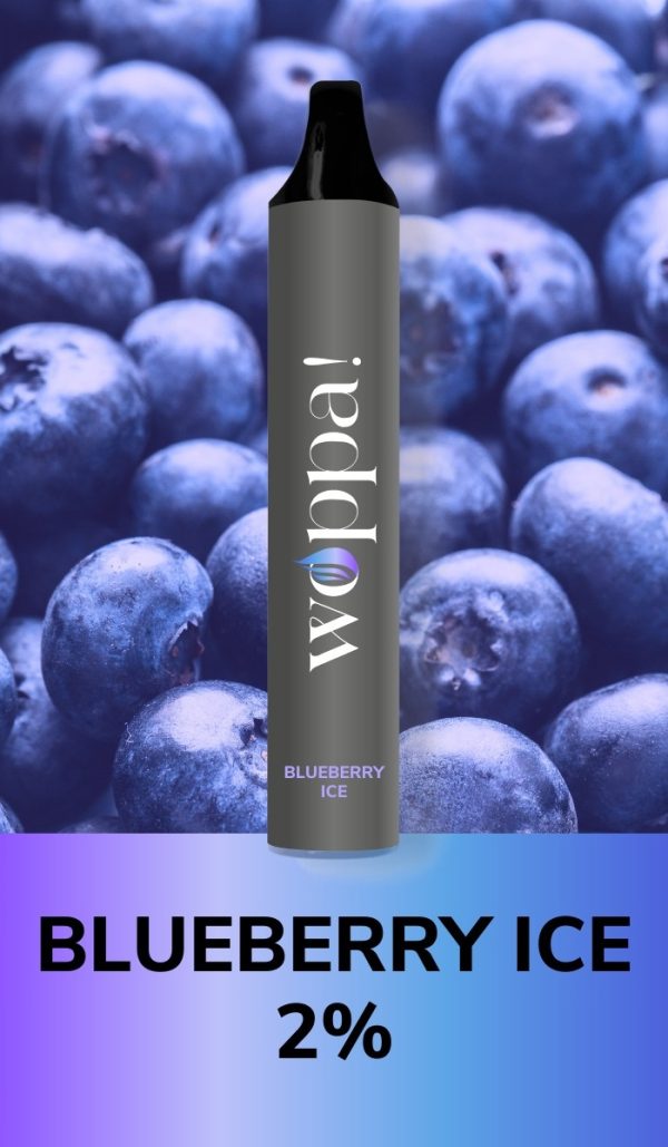 Blueberry Ice Vaper Botonera